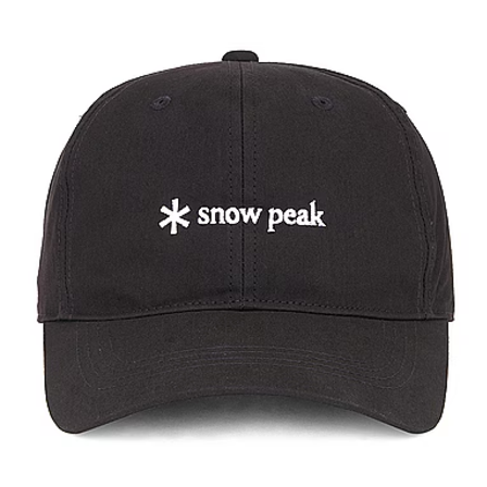 Snow Peak Nsd Logo Cap Black