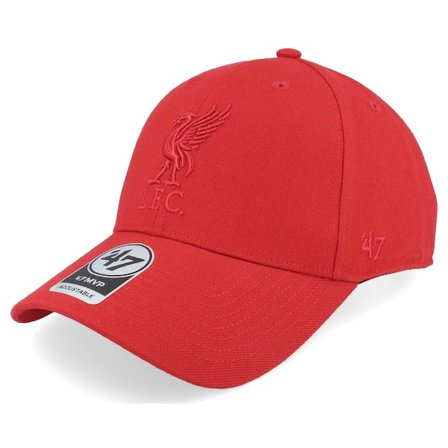 47 Brand - Football Rot Adjustable Cap - Liverpool Mvp Red Adjustable @ Hatstore