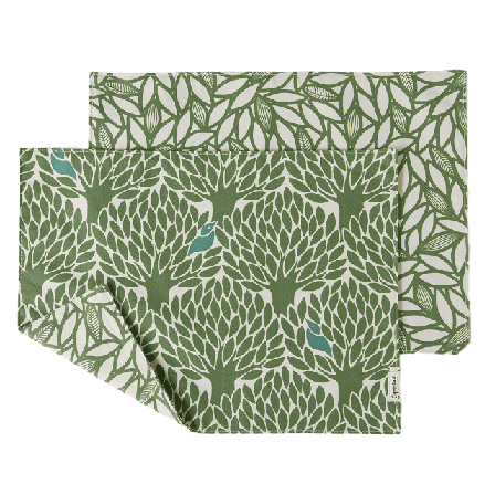 Gyllstad Bordstablett Blad, 2-pack Serveringstillbehör Grön