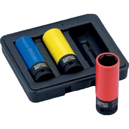 Bahco BWSS12P3 Hjulpipesett, Håndverktøy