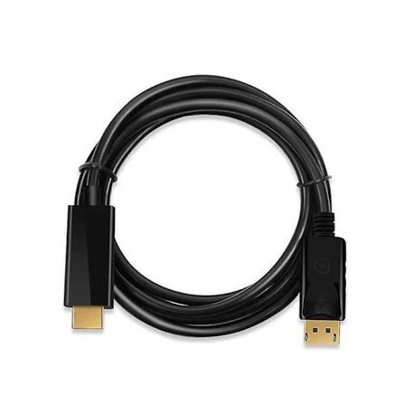 1080p Displayport til HDMI 1.8m Kabel Konverter (adapter) Guldbelagt Ledning