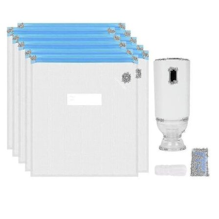 1 sæt Filament Opbevaring Vakuumpose Forseglede Poser Elektrisk Ladepumpe Til 3D Printer Filamenttørrer (med