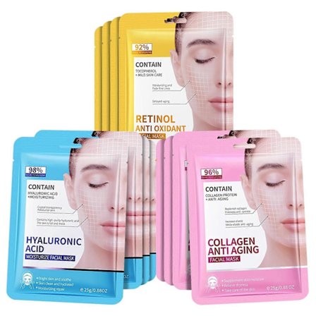 10 st Biodance Bio-Collagen Real Deep Mask – Kollagen Ansiktsmask för Natten