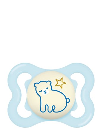 MAM | Mam Supreme Night 0-6M Silk 1P Box Blue | 0-6M