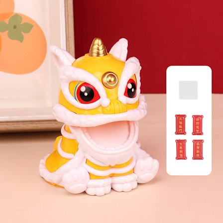 Style Lion Dance Solar Ornaments Bring Wealth Good Fortune Des