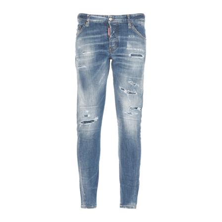 Dsquared2, Dsquared 2 Jeans Blue Blauw, Heren, Maat:M