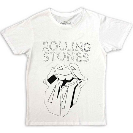 The Rolling Stones Unisex Adult Hackney Diamonds Outline Logo T-shirt