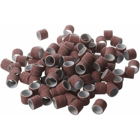 BET Sanding Band - 100 stk. 1/2" Sanding Bands Kit Tromle Dorne Til DREMEL Roterende Værktøjer
