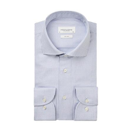 Profuomo Shirt , Blauw , Heren , Maat: S