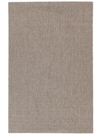 Tapete Para Interior/Exterior Lavável Pequeno Clio - Castanho 140X200 Em Estilo Escandinavo