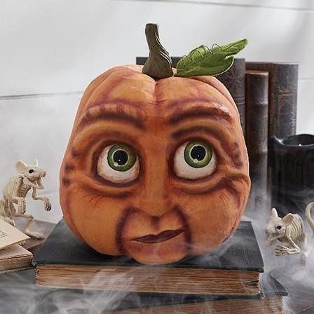 Halloween-atmosfär utomhusdekoration rekvisita spöke fest pumpa huvud gård plats dekoration