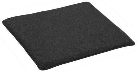 Brafab Frisk Sittdyna 3 cm tjock Teddy Black, Utemöbler