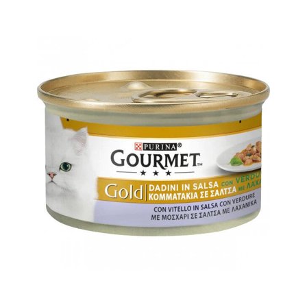Purina Gourmet Gold Dadini In Salsa Con Vitello E Verdure Per