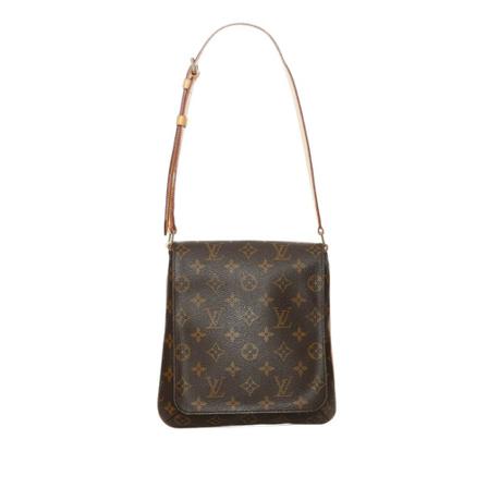 Louis Vuitton Vintage Pre-owned Louis Vuitton Monogram Musette Salsa Short Strap brun, Dam Vintage Väskor, Dam, Storlek: ONE SIZE