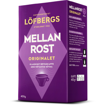 Kaffe Löfbergs Mellanrost Brygg 450g