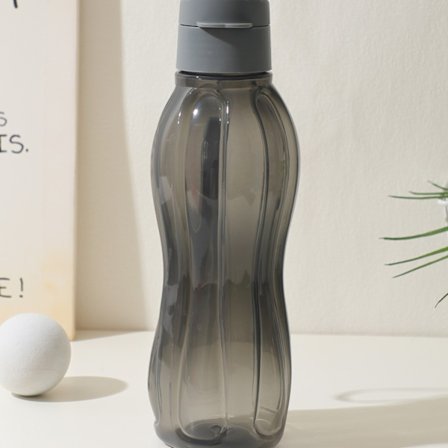 Eco Flaska Flip Top 1l Blå/rød/sort/gul/grøn Sort Sort