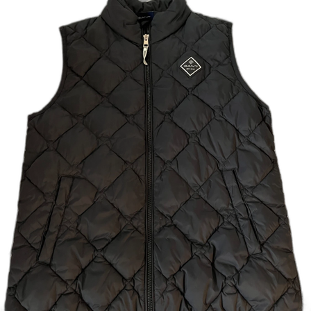 Svart quiltad väst från Gant