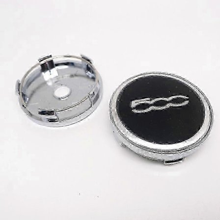 För Fiat 500 4 st 60 mm hjulcentrum navkapslar fälgar dammtätt skydd navkapslar emblem för Punto Stilo Bravo Ducato Freemont 124 600