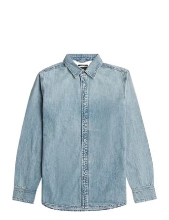 G-Star Clean Slim Shirt L\S - Blue - L