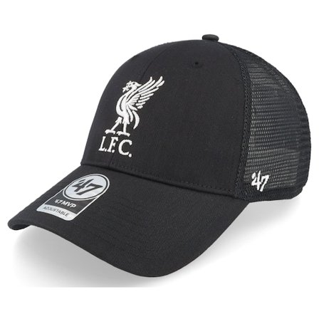 47 Brand - Football Svart trucker Caps - Liverpool Branson '47 Mvp Black Trucker @ Hatstore