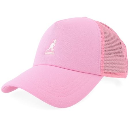 Kangol - Rosa trucker Keps - Kg Kangaroo Pink A-frame Trucker @ Hatstore