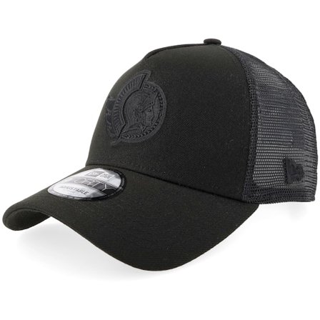 New Era - NHL Black trucker Czapka Z Daszkiem - Ottawa Senators 9FORTY Black A-frame Trucker @ Hatstore