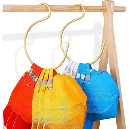 2 kpl Premium-lippis-teline, Hat-Hangers-kaappitilaa-säästävä, Kestävä-&-Kestävä-lippis-järjestäjä, Avaruus-alumiini-Yksinkertainen-lippis-järjestäjä-