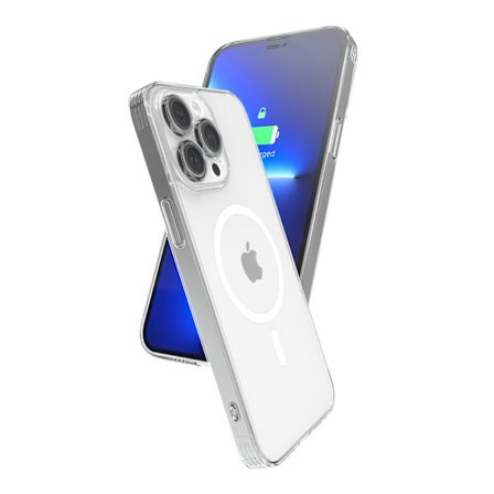 iPhone 14 Promax Cover, MagSafe-kompatibel, militær-grade stødsikker beskyttelse, magnetisk cover til iPhone 14, klar