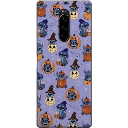 Sony Xperia 1 Gjennomsiktig deksel Stitch halloween