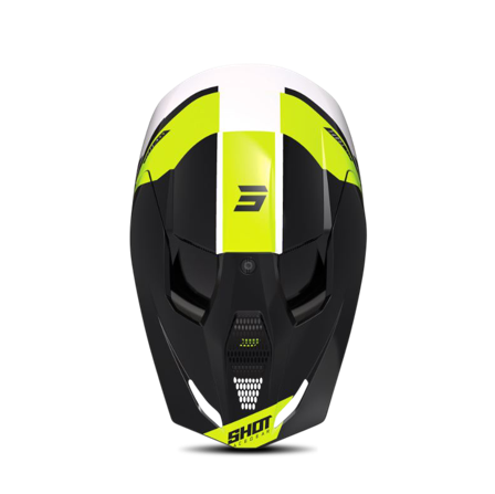 Cozoroc Cască Shot Furious Scope galben neon lucios