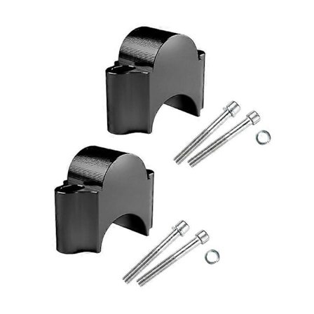 Alumiiniset moottoripyörän ohjaustangon korotuspala 22mm/7/8" 25mm/1' tangon kiinnityspuristin