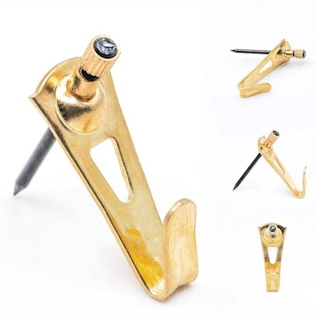 25 Stk Bildehengere Bildehengekroker Spiker