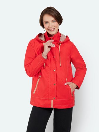 BRANDTEX - Jakke - Neon Rød