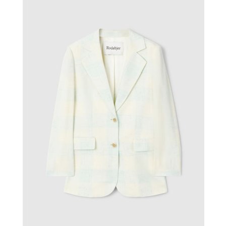 Rodebjer Violante Silkcheck Jackor Dam Flerfärgad XS