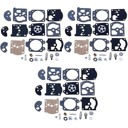 Pack kaasuttimen korjaussarja yhteensopiva Walbro K10-wat WT391 WT20 WT3 WT309 WT310 WT324 WT379 Trammac Trimmage kanssa