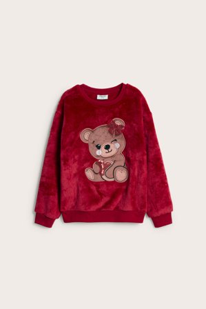 Kappahl | Puszysty sweter | Czerwony