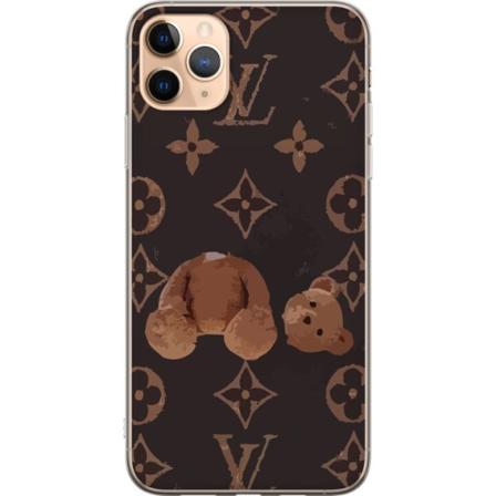 Apple iPhone 11 Pro Max Genomskinligt Skal Teddy Sad LV Happy