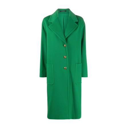 Tagliatore, Coats Zielony, Kobieta, Rozmiar: 2XS