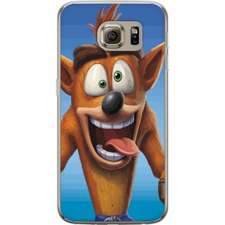 Kompatibelt Mobildeksel til Samsung Galaxy S6 Crash Bandicoot
