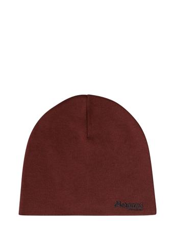 Allround Thin Merino Beanie Accessories Headwear Beanies Burgunder Bergans*Betinget Tilbud