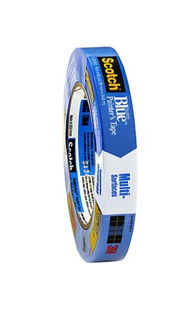 3M MASKERINGSTAPE UV BLÅ 18MMX50M