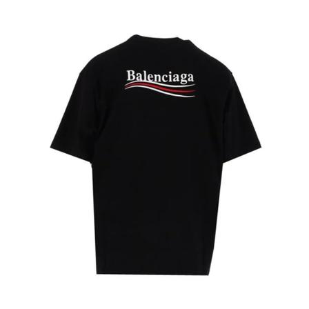 Balenciaga, T-Shirts Czarny, Mężczyzna, Rozmiar: M