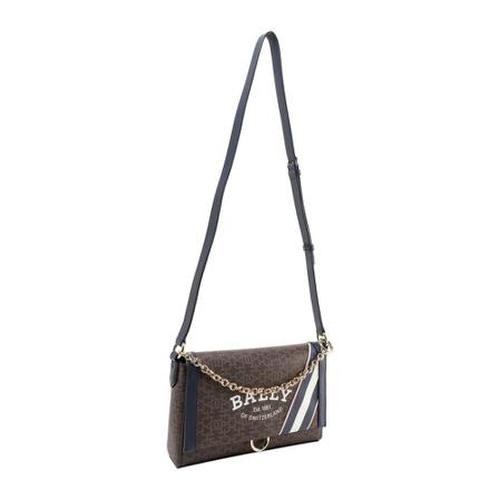 Bally Shoulder Tas , Bruin , Dames , Maat: ONE Size Schoudertassen