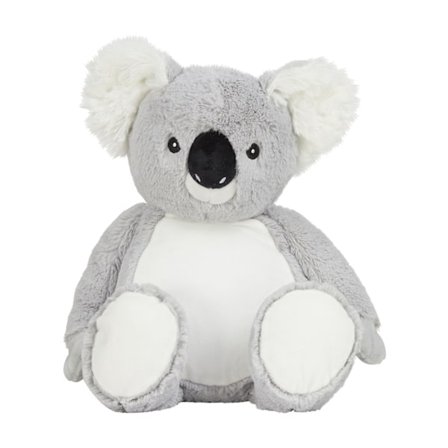 Mumbles Zippie Koala Plyschleksak En Storlek Grå