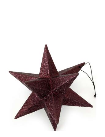 Polygon Mega Star Home Decoration Christmas Decoration Christmas Baubles & Tree Accessories Rød Nordstjerne