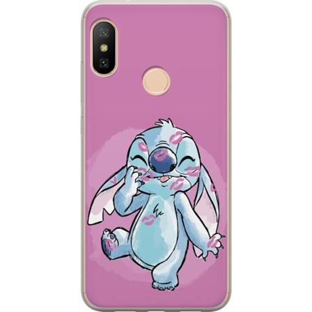 Xiaomi Redmi 6 Pro Gennemsigtig cover Stitch Puss