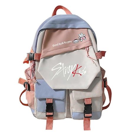 Stray Kids Ryggsekk Mote Koreansk Stil Felix Skoleveske for Gutter Jenter Mochila Studenter Rucksuck