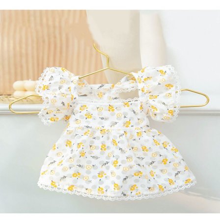 Hund hul nederdel Pet Floral Kjole XS