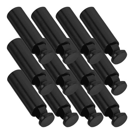 12 stk. Metal Snorende Endestykker til Hættetrøjer Bukser og Snore Zinc Alloy Snørebåndsspidser Metal Aglets Snorelåse Fastgørelseselementer