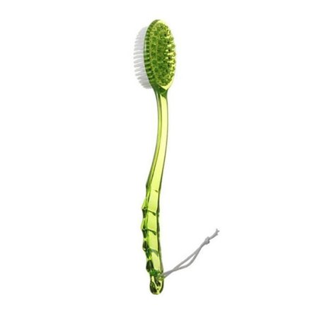 Badebørste - Uspecificeret - Langt Håndtag - Grøn Farve - Til Voksne - Unisex